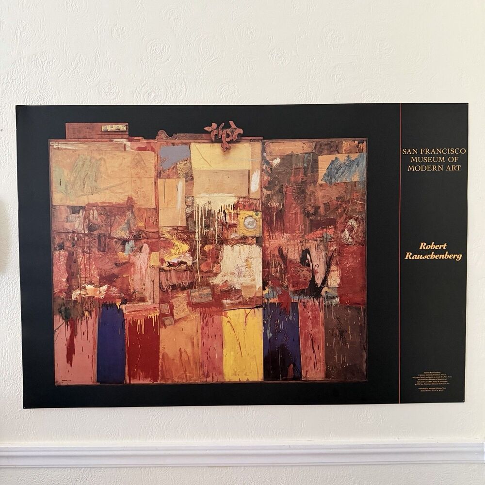 Robert Rauschenberg San Francisco Museum Of Modern Art Poster Print Collection